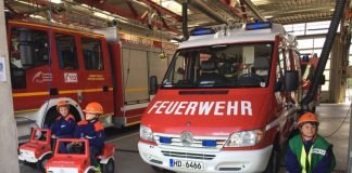 Filmdreh der Kinderfeuerwehr (Foto: Ralf Mittelbach)