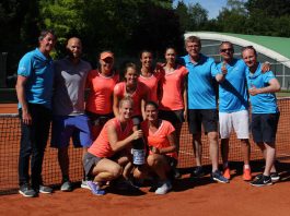Bild von der Feier (Foto: BASF Tennisclub e.V.)