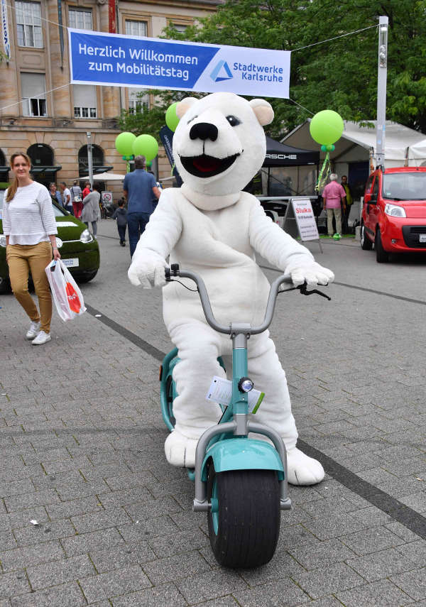 Stadtwerkemaskottchen (Foto: Stadtwerke Karlsruhe GmbH)