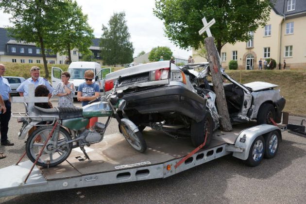 Dieser Unfall ging tödlich aus (Foto: Holger Knecht)
