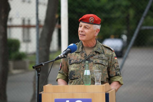 Oberst Erwin Mattes, Kommandeur LKdo RLP (Foto: Holger Knecht)