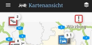 Screenshot (Quelle: App)