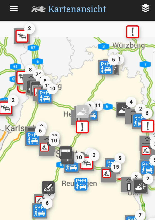 Screenshot (Quelle: App)