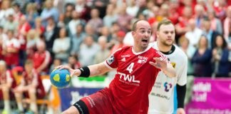 Eine phänomenale Karriere ist zu Ende: Philipp Grimm hört mit dem Handball spielen auf und wird Teammanager bei den Eulen. (Foto: Harry Reis)