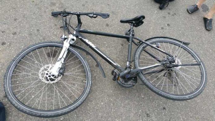 Unfallbeschädigtes Fahrrad Unfallbeschädigtes Fahrrad