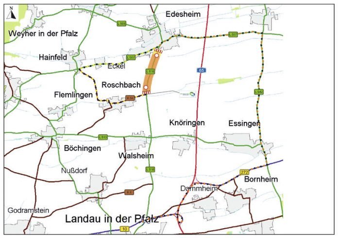 2. Bauabschnitt L 516 (Quelle: LBM Speyer)