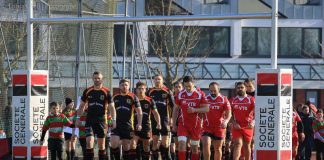 Wollen auf die nächste Rugby-WM: Das deutsche und das georgische Team (Foto: Wild Rugby Academy)