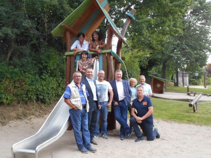 Einweihung Spielplatz 