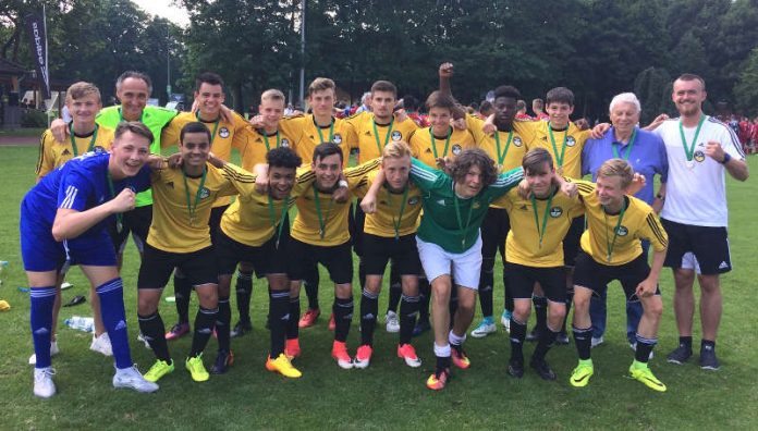 Die U15-Auswahl holte Silber (Foto: SWFV)