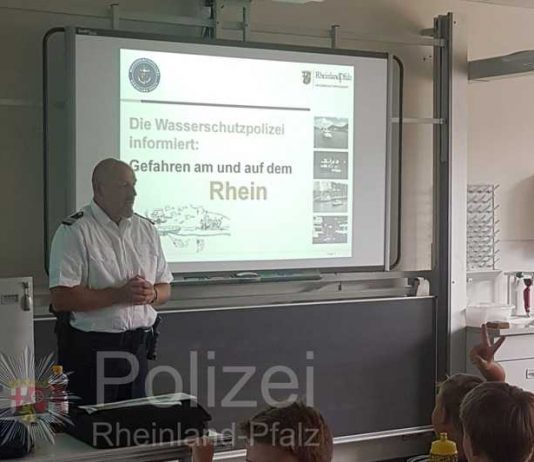 Spannender Vortrag für die Kinder - Vortragsreihe " Gefahren am Wasser"