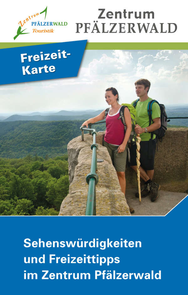 Freizeitkarte (Quelle: Zentrum Pfälzerwald Touristik)