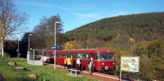 20 Jahre Wieslautertal Schienenbus Hp Moosbachtal