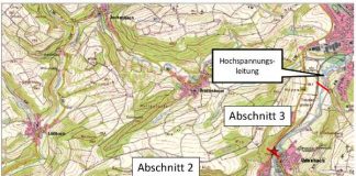 Lageplan Allgemeinverfügung (Quelle: SGD Süd)