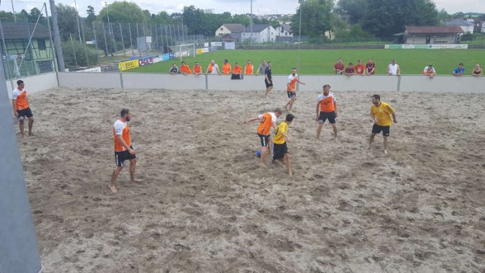 Beachsoccer Herren (Foto: Badischer Fußballverband)