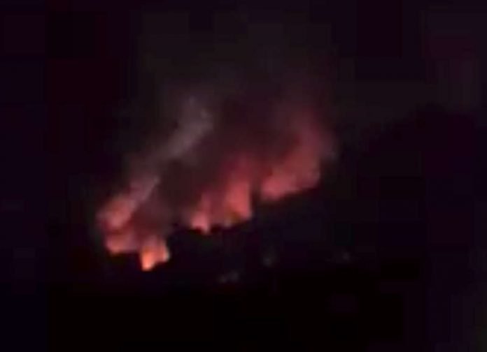 Der Brand auf der Limburg (Videoausschnitt)