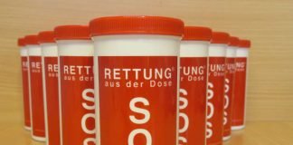 SOS-Rettungsdose (Foto: Gemeindeverwaltung Haßloch)