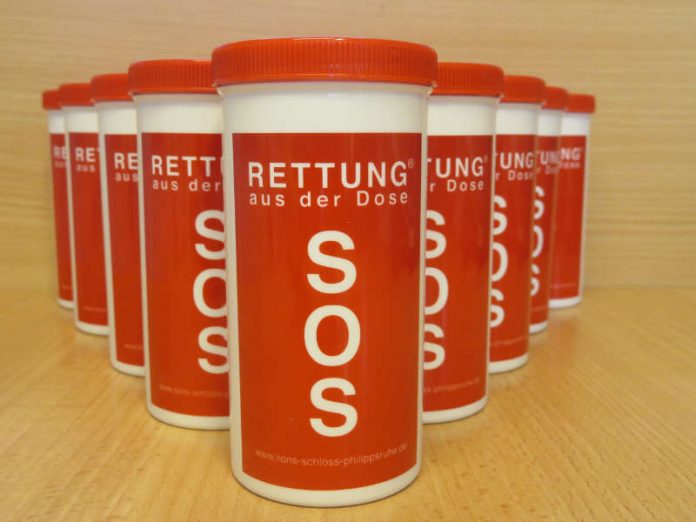 SOS-Rettungsdose (Foto: Gemeindeverwaltung Haßloch)