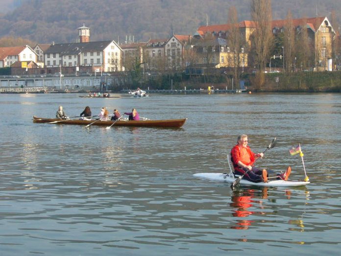 Wassersport auf dem Neckar (Foto: Hannes Blank)