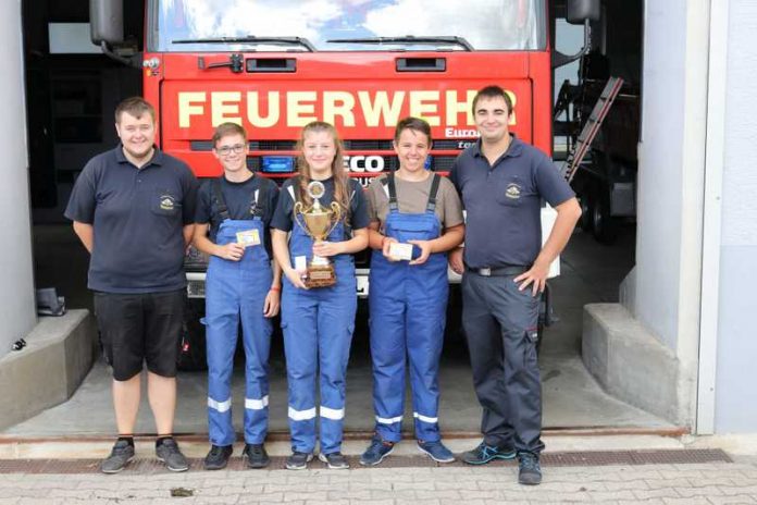 Gedaechtnispokal der Jugendfeuerwehr Rheinstetten