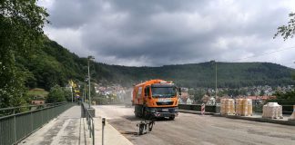 Baustellenfoto (Foto: Stadtverwaltung Neckargemünd)