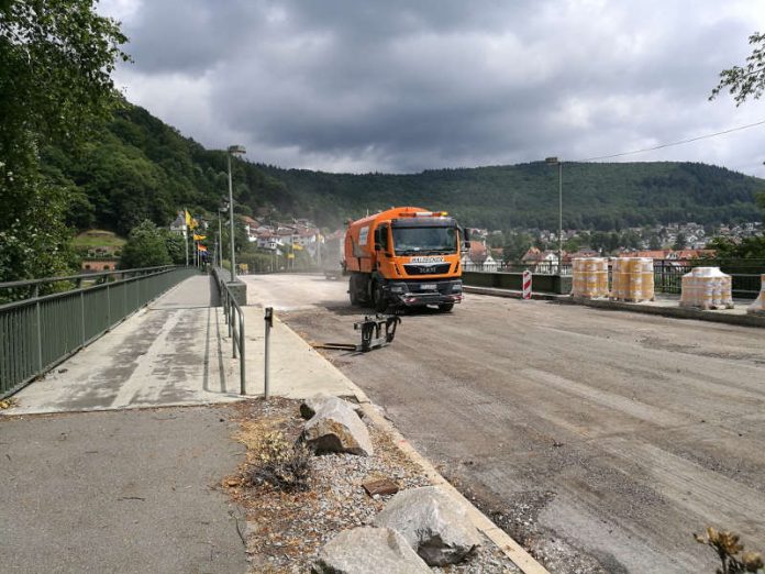 Baustellenfoto (Foto: Stadtverwaltung Neckargemünd)