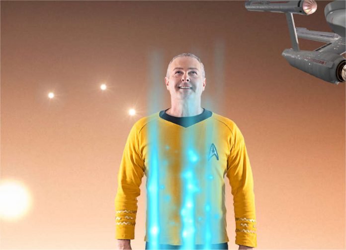 3. Frankfurter Exkurs mit „Captain Kirk“ im Hörsaal Foto: Hubert Zitt / Marcus Lang