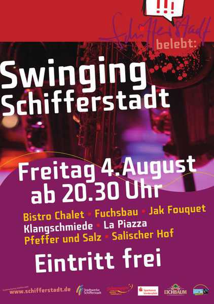 Swinging Schifferstadt Plakat