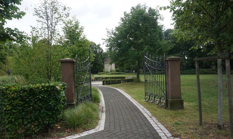 Mannheim „Garten der Geschichte“ Feierliche Einweihung auf dem