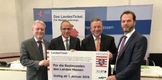 Vorstellung LandesTicket Hessen (Foto: HMdIS)