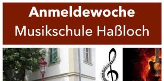 Plakat (Quelle: Gemeindeverwaltung Haßloch)