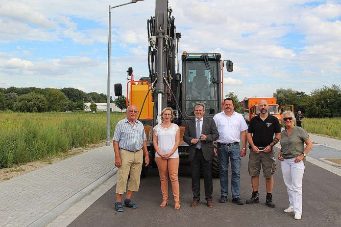 Stadtrat Friedel Hinderberger, Beigeordnete Stefanie Seiler, OB Hansjörg Eger, Johannes Merz, Christian Hanemann, Stadträtin Helga Spitzer (Foto: Stadt Speyer)