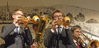 DIe Musiker von LJO-Brass (Foto: Helmut Dell)