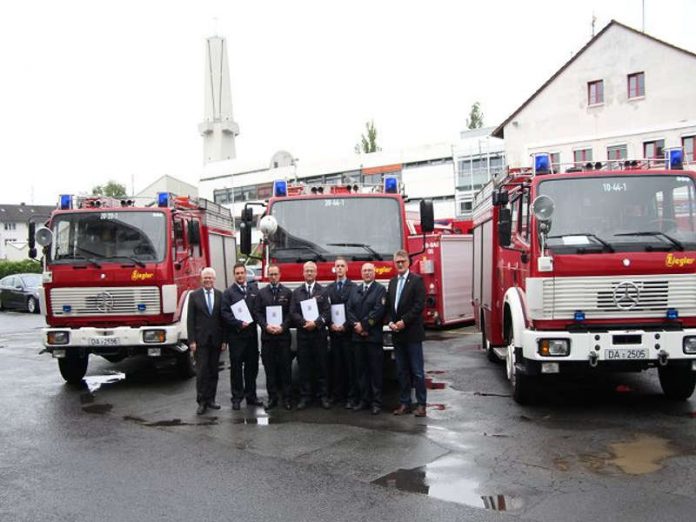 Wissenschaftsstadt Darmstadt erhält Förderbescheide des Landes Hessen zur Beschaffung von vier Fahrzeugen für die Freiwillige Feuerwehr. (Foto: Feuerwehr Darmstadt)