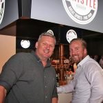 Nikolaj Jakobsen und Oliver Roggisch von den Rhein-Neckar-Löwen waren Gäste der ersten Stunde (Foto: Boris Korpak)