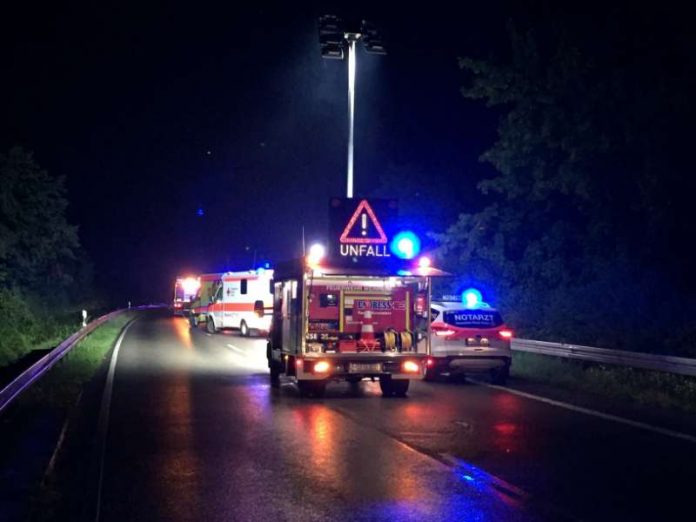 Die Westtangente war zwei Stunden voll gesperrt (Foto: Ralf Mittelbach)