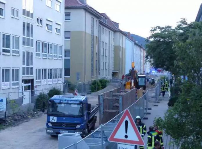 Die Einsatzstelle (Foto: Feuerwehr Neustadt)