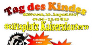 Tag des Kindes 2017 | 30. August 2017 | 9 bis 12 Uhr | Stiftsplatz