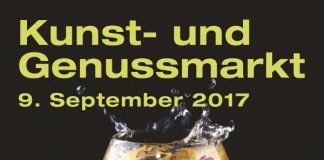 Kunst- und Genussmarkt im Garten des Kunsthauses am Samstag, 9. September 2017
