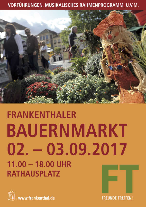 Veranstaltungsplakat (Quelle: Stadt Frankenthal)
