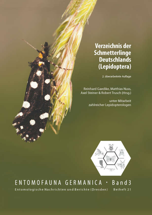 Verzeichnis der Schmetterlinge Deutschlands (Lepidoptera), 2. überarbeitete Auflage. (Foto: R. Trusch, Grafik: S. Scharf)