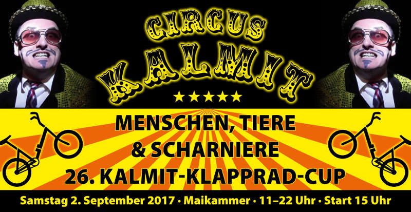 Kalmit-Klapprad-Cup 2017 Veranstaltungsplakat