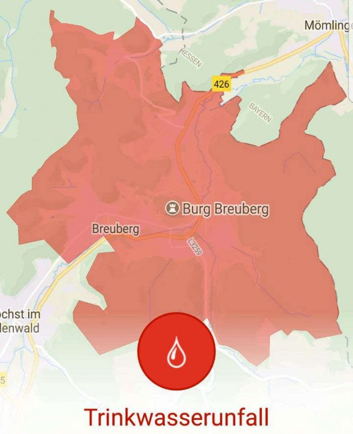Trinkwasserunfall Breuberg Trinkwasserunfall Breuberg