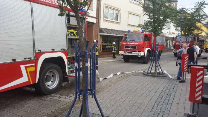 Feuerwehrübung in Haßloch (Foto: Feuerwehr Haßloch)