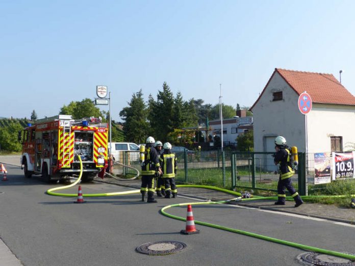 Einsatz in Hambach (Foto: Feuerwehr Neustadt)
