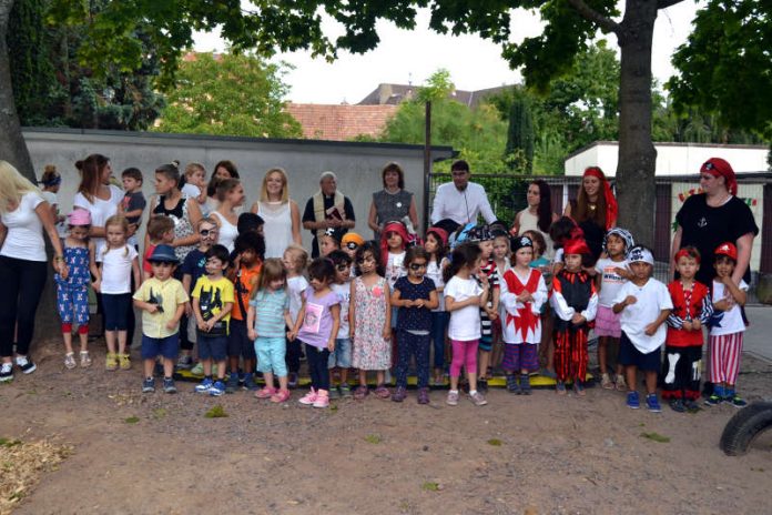 Willkommen an Bord! 44 kleine Seeräuberinnen und Seeräuber finden von jetzt an Platz in der neuen Kita Stadtpiraten. (Foto: Stadt Landau in der Pfalz)