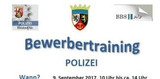 Berwerbertraining Polizei Ludwigshafen