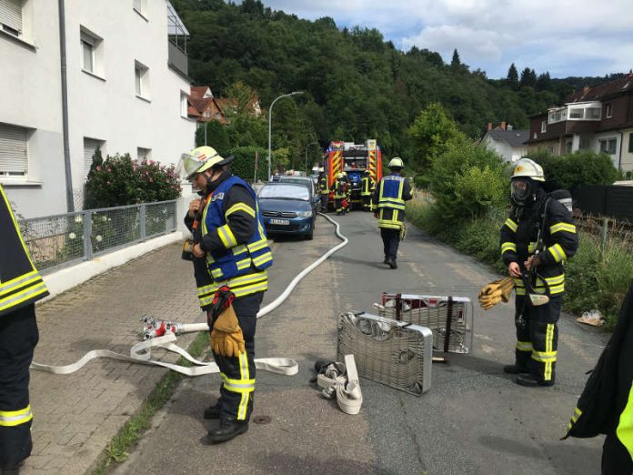 Einsatz in der Nibelungenstraße (Foto: Ralf Mittelbach)