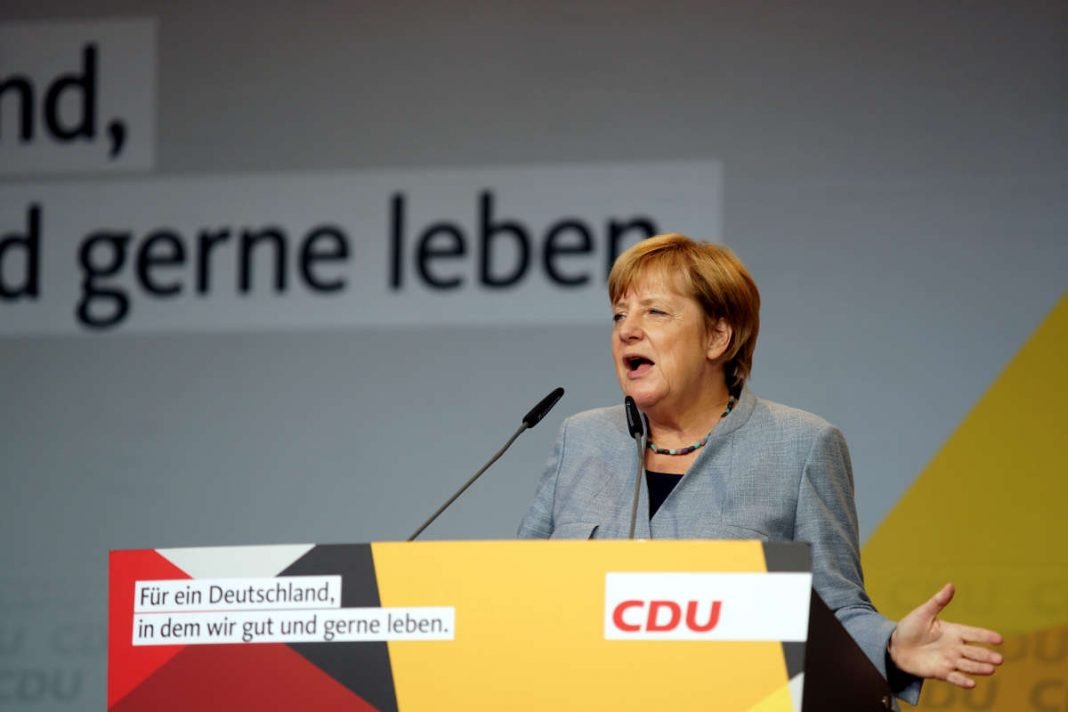 Angela Merkel CDU Wahlkampf Neustadt Weinstraße