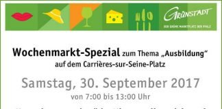 Wochenmarkt Spezial (Quelle: Stadtverwaltung Grünstadt)