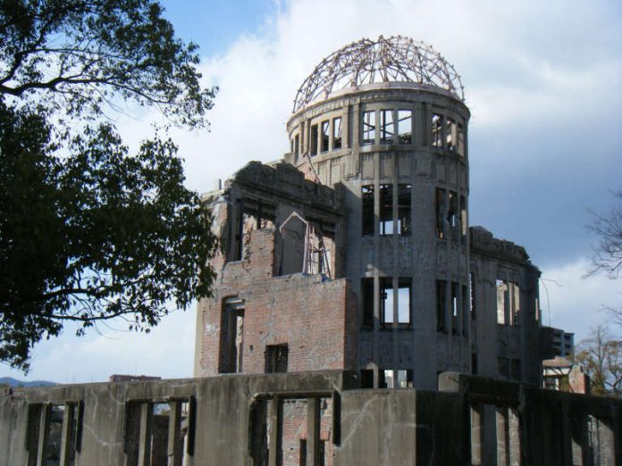 Das zerbombte Gebäude im Hiroshima Peace Memorial (Foto: Regina Hagen)